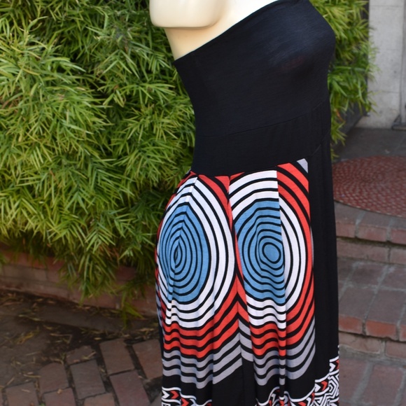 WOMEN'S DRESS MINA UK SIZE LARGE STRAPLESS - Picture 2 of 7